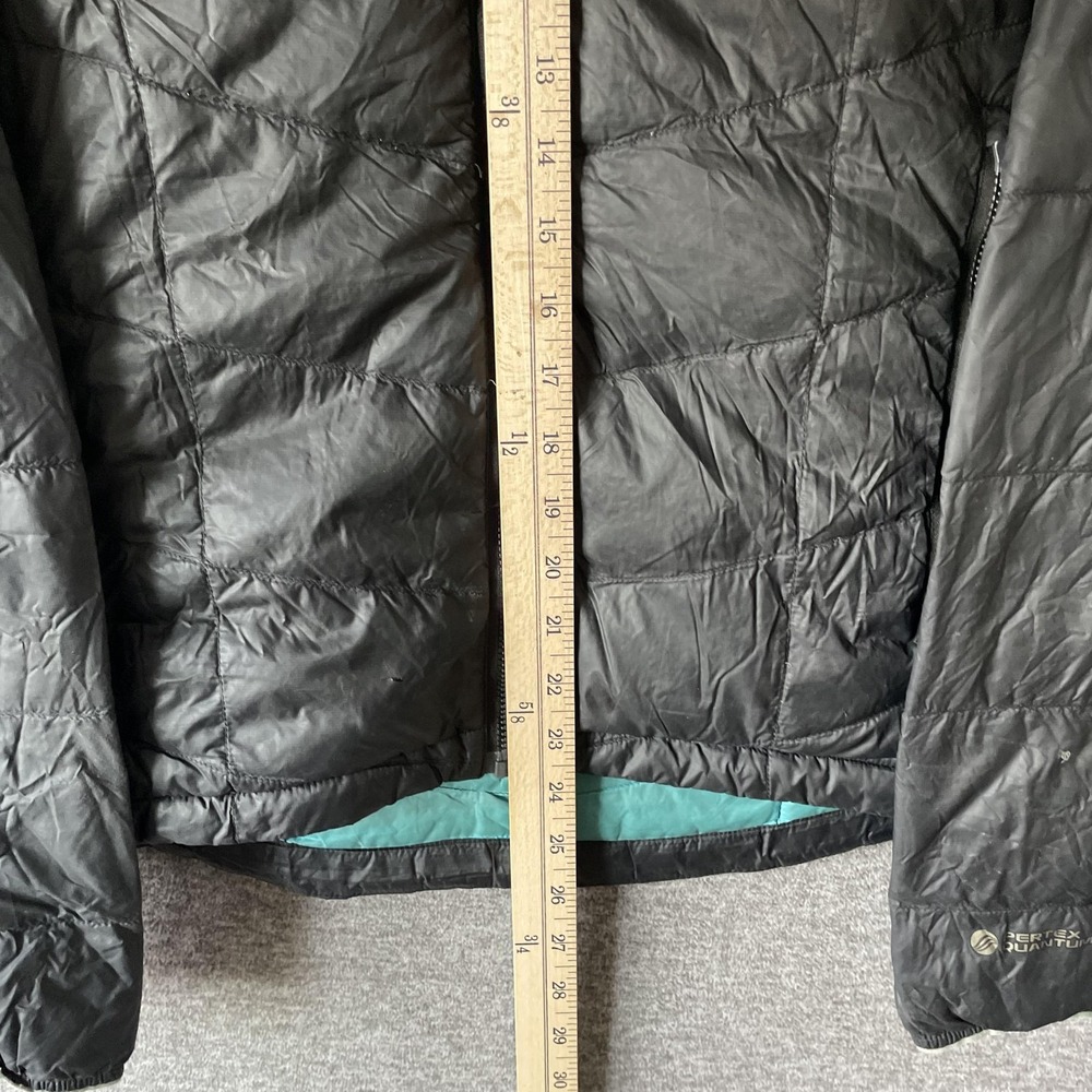 Outdoor Research Sonata Hooded Jacket Womens Medium Black Pertex Down Puffer - Picture 6 of 12